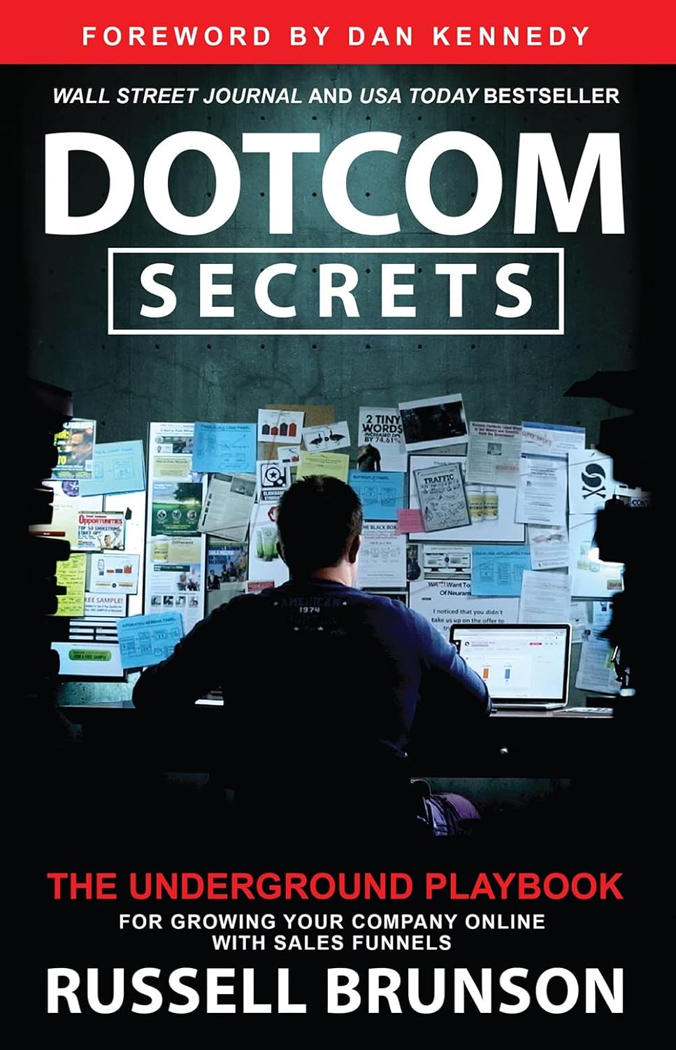 DotCom Secrets: The Underground Playbook Hardcover by Russell Brunson (Author)