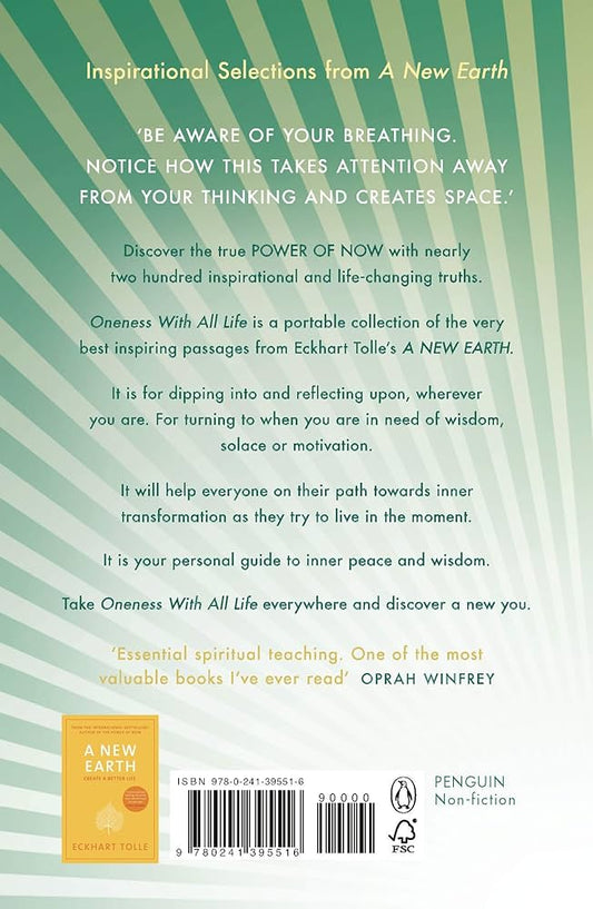 Oneness With All Life by Eckhart Tolle