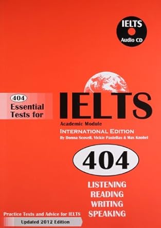 404 Essential Tests For Ielts Academic Module