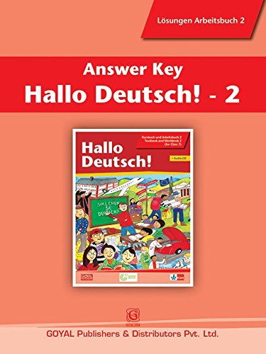 Answer Key Hallo Deutsch - 2