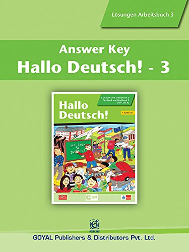 Answer Key Hallo Deutsch - 3