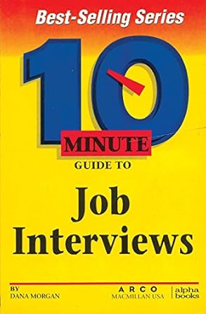 10 Minutes Guide To Job Interview