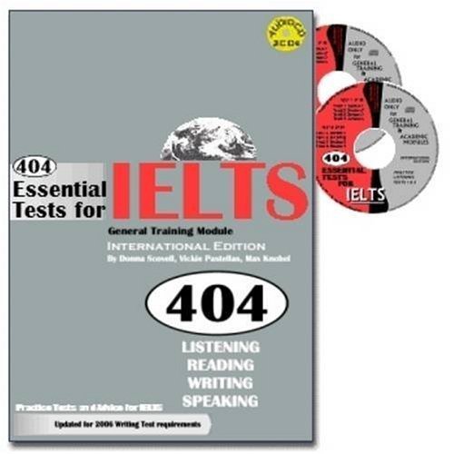 404 Essential Tests For General Training Module