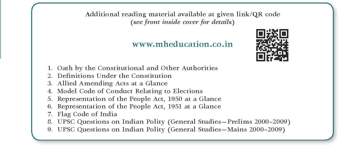 Indian Polity For Civil Services and Other State Examinations| 6th Revised Edition