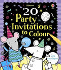 20 Party Invitations To Color