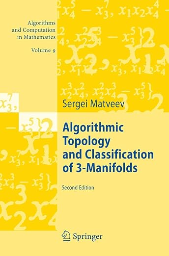 Algorithmic Topology And Classificaton Of 3-Manifolds Iind Ed. (69)