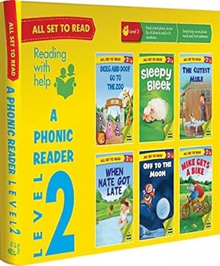 All Set To Read Level- 2 Phonic Reader Sleepy Bleek