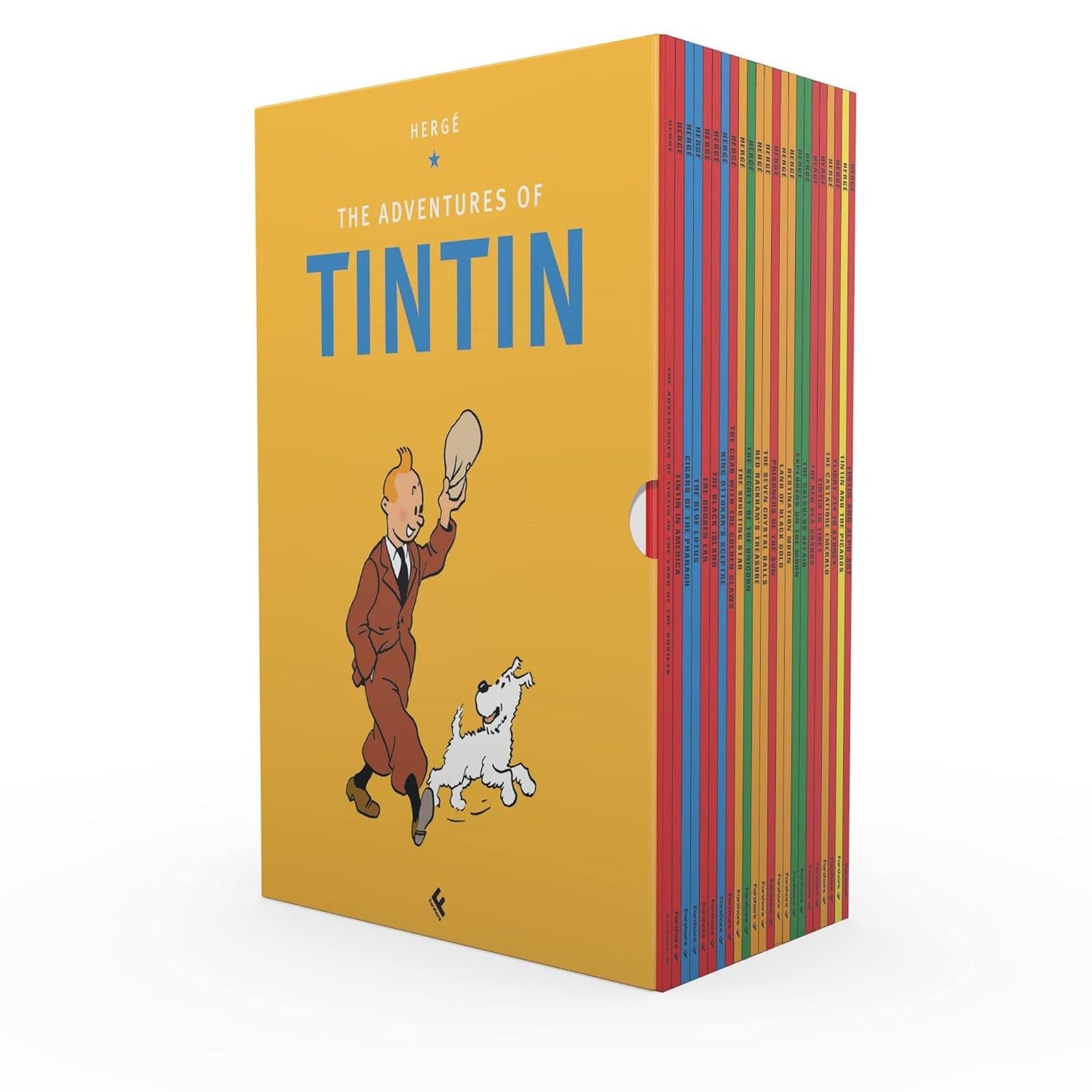 Tintin Paperback Boxed Set 23 Titles by Hergé (Author)