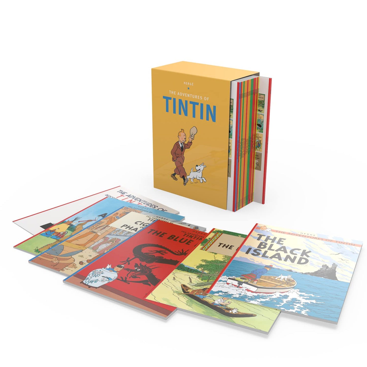 Tintin Paperback Boxed Set 23 Titles by Hergé (Author)