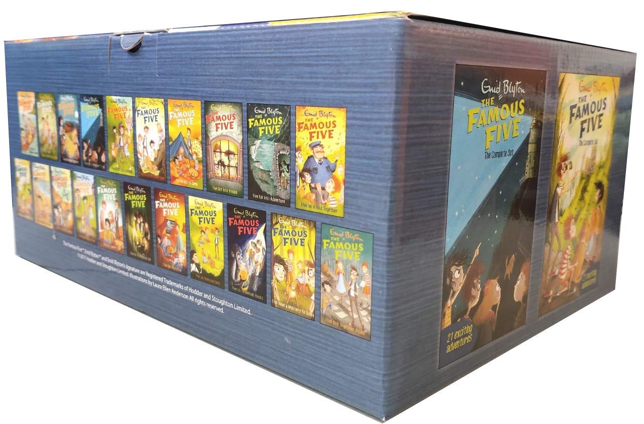 Famous Five Box Set (Set of 21 Books)