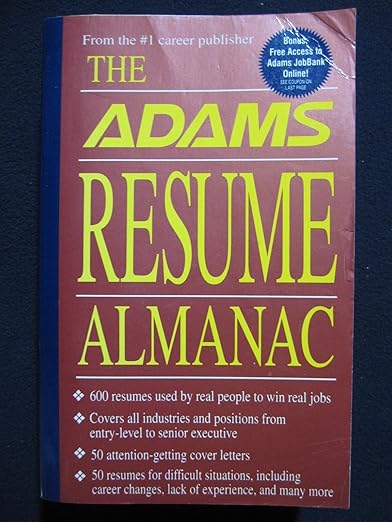 Adams Resume Almanac