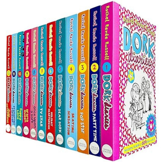 Dork Diaries Box set Of 10 Books