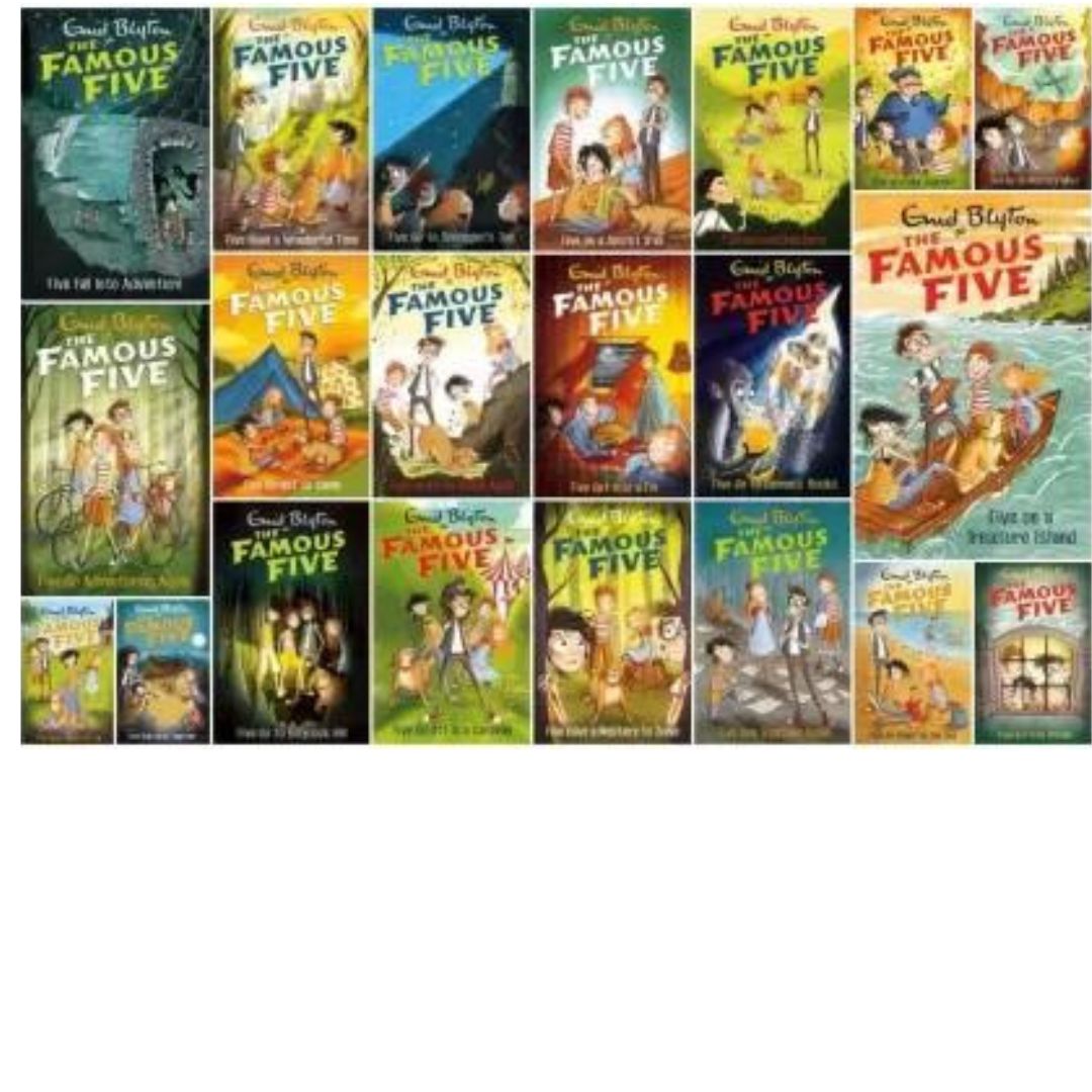 Famous Five Box Set (Set of 21 Books)